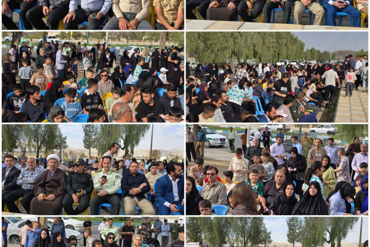 همایش پیاده‌روی خانوادگی به مناسبت هفته دفاع مقدس در شهرستان سرپل ذهاب