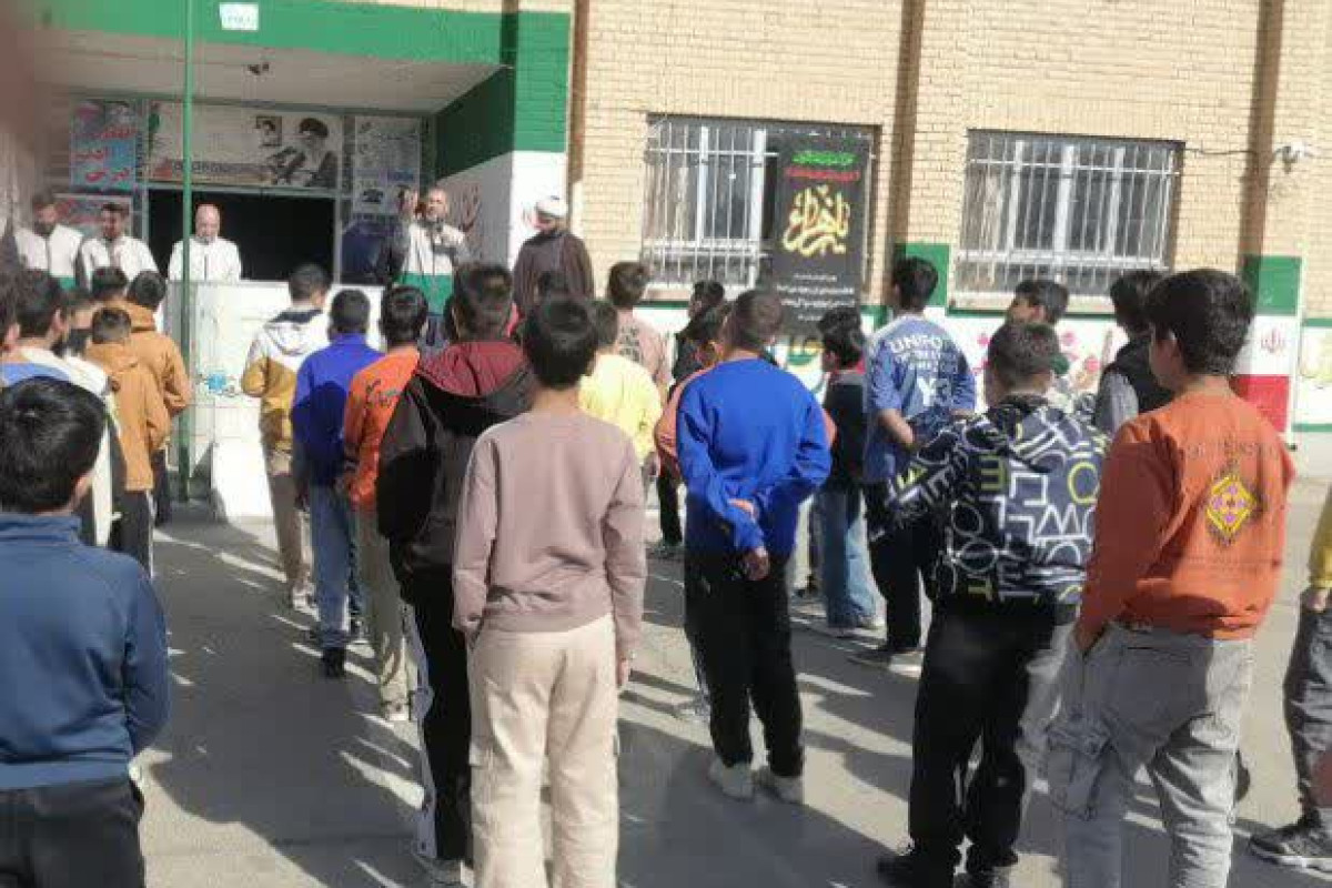 چهارشنبه‌ای به رنگ خورشید خراسان در مدرسه نوین صدرا شهرستان کنگاور