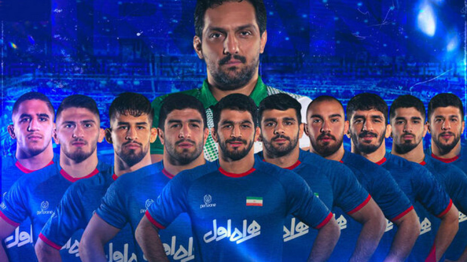 قهرمانی با قهرمانان کشتی