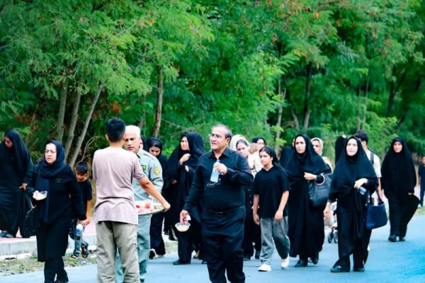 گلستان| حماسه عاشقان حسینی در پیاده‌روی دلدادگان گلستان