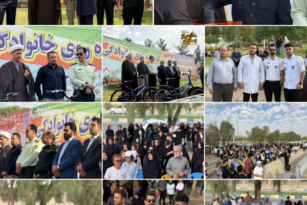 همایش پیاده‌روی خانوادگی به مناسبت هفته دفاع مقدس در شهرستان سرپل ذهاب