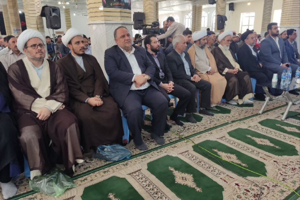 برگزاری مراسم روز شهرستان و اولین سالگرد شهادت شهید سید حسن نصرالله (ره) در شهرستان هرسین