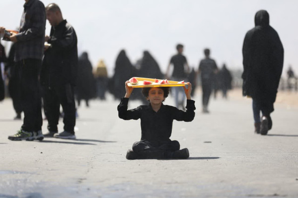 گزارش تصویری مراسم جاماندگان اربعین