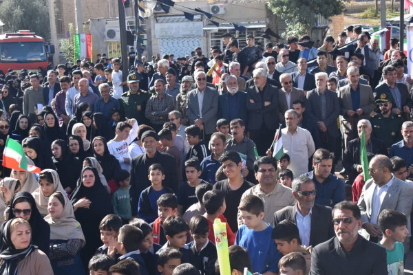 حماسه حضور در 13 آبان و روز مبارزه با استکبار جهانی در شهرستان گیلانغرب