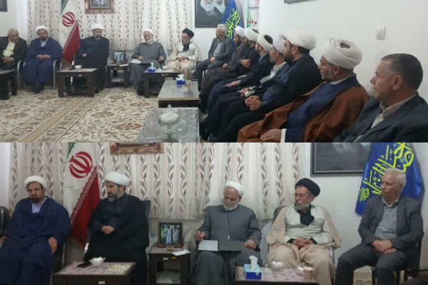 نشست روحانیون و مسئولین شهرستان هرسین با محوریت تبیین خط فاطمی (س)