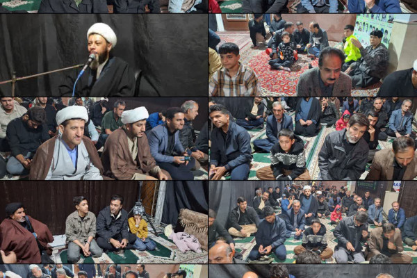 مراسم عزاداری بی بی دوعالم حضرت فاطمه زهرا(س) در شهرستان سرپل ذهاب