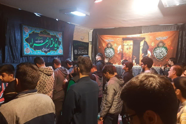 ایام فاطمیه و هیئت هفتگی دبیرستان دبیرستان صدرا پسرانه (متوسطه دوم) شهرستان سنقروکلیایی