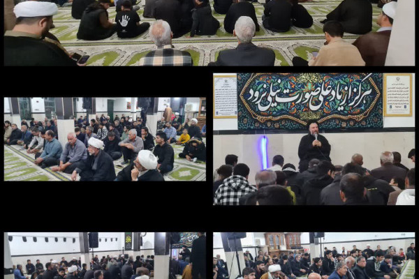 مراسم معنوی عزاداری و سوگواری در مسجد امام حسن مجتبی (علیه‌السلام) محله پاونار و زعفران شهرستان سرپل‌ذهاب