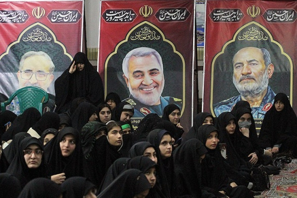 اجتماع دختران حاج قاسم در همدان