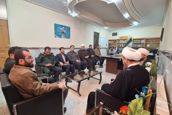 حضور حجت الاسلام جلیلیان نماینده محترم ولی فقیه سپاه حضرت نبی اکرم (ص) کرمانشاه