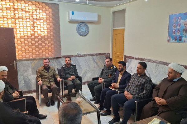 حضور حجت الاسلام جلیلیان نماینده محترم ولی فقیه سپاه حضرت نبی اکرم (ص) کرمانشاه