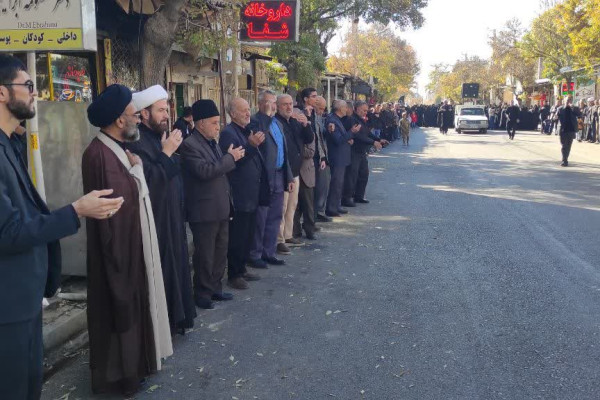 دسته عزاداری عزاداران حضرت زهرا سلام الله علیها با حضور پرشور مردم عزیز شهرستان سنقروکلیایی