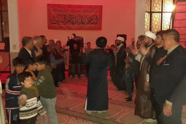 مراسم وفات  حضرت ام البنین سلام الله علیها شهرستان سرپل ذهاب