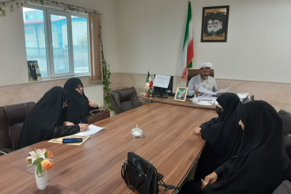 برگزاری جلسه  برنامه ریزی و هماهنگی رویداد توانمند سازی  (شهیده زمانی) شهرستان صحنه