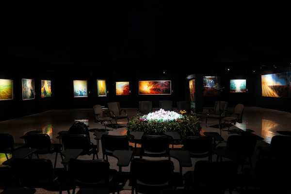 نمایشگاه آثار نقاشی عبدالحمید قدیریان