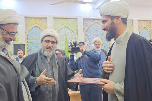 آیین سنگرسپاری مدیرکل تبلیغات اسلامی استان