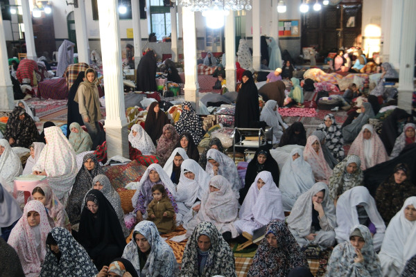 حال و هوای اعتکاف در خراسان شمالی