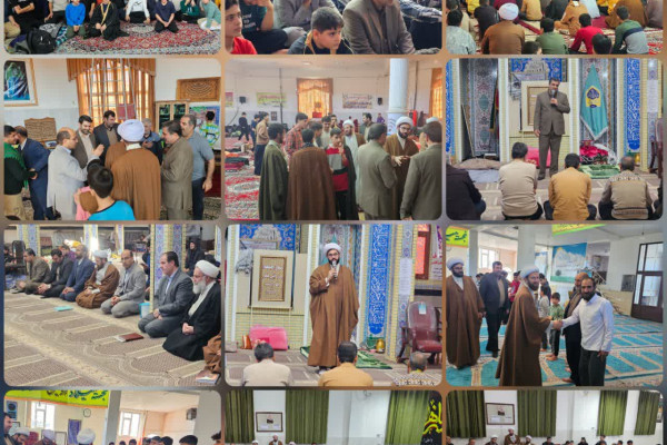 معتکفین در مساجد سطح شهرستان سنقرو کلیایی