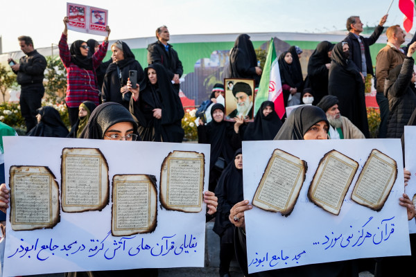 تجمع همبستگی ملی در تهران (۱)