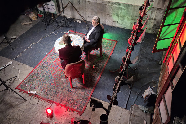 حسینیه ای در اهواز که طعمه آتش نمرودیان شد