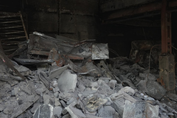 بازدید اصحاب رسانه خوزستان از اماکن آسیب دیده ناشی از اغتشاشات