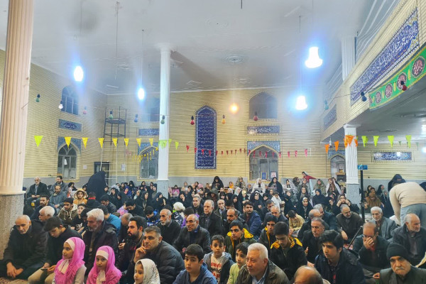برپایی جشن نیمه شعبان مسجد امام هادی علیه السلام - شهرک ولایت با حمایت تبلیغات اسلامی استان کرمانشاه