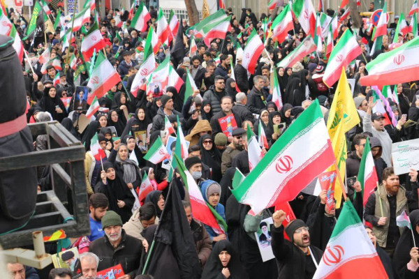 خروش عاشقان قدس در میدان 15 خرداد