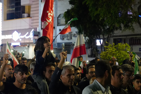 تجمع بزرگ مردمی بوشهری ها در محکومیت تجاوز آشکار استکبار