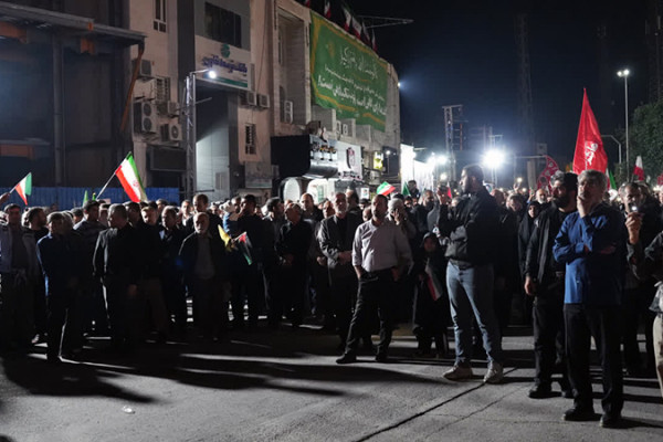 تجمع بزرگ مردمی بوشهری ها در محکومیت تجاوز آشکار استکبار