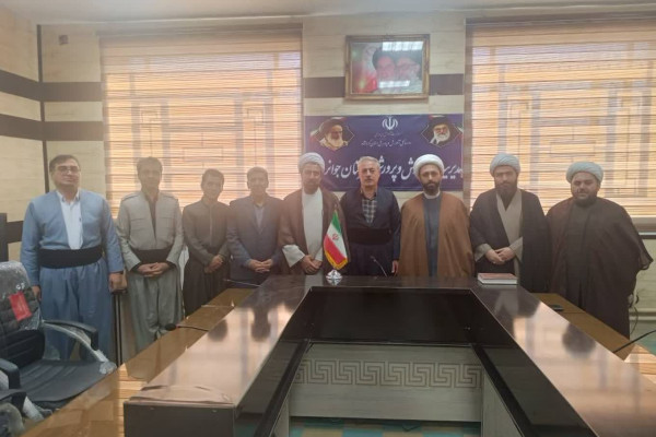 مراسم معارفه مدیر اداره تبلیغات اسلامی شهرستان جوانرود