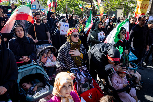 مراسم عزاداری چهلمین روز شهادت رهبر انقلاب برگزار شد