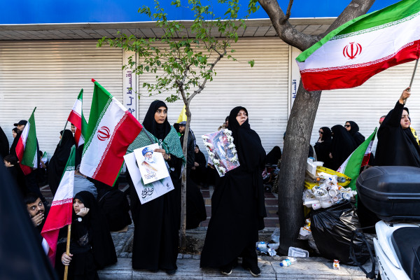 مراسم عزاداری چهلمین روز شهادت رهبر انقلاب برگزار شد