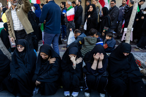 مراسم عزاداری چهلمین روز شهادت رهبر انقلاب برگزار شد