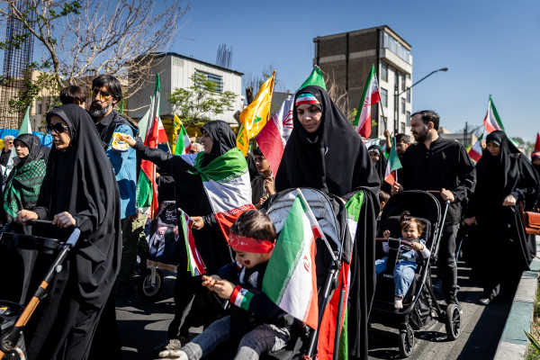 مراسم عزاداری چهلمین روز شهادت رهبر انقلاب برگزار شد