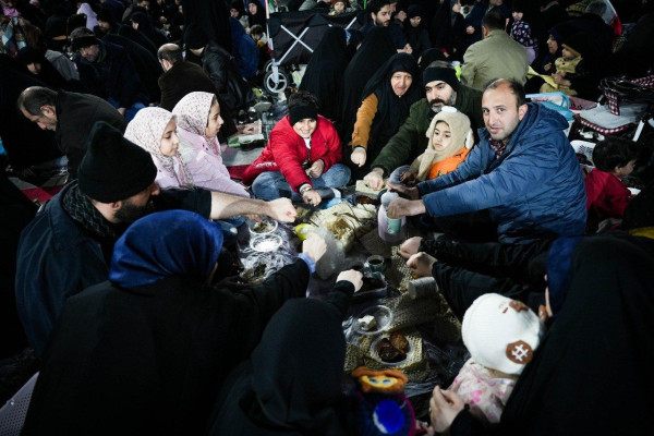 تحویل سال خیابانی در رشت