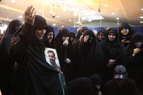 مراسم تشییع و تدفین شهید محمدعلی سعادت