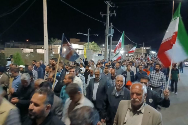 سخنرانی حجت‌الاسلام رحیمی مدیر کل تبلیغات اسلامی استان ایلام در جمع مردم شهید پرور شهرستان دره شهر