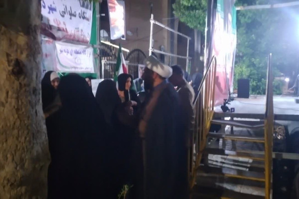 سرکشی مدیرکل تبلیغات اسلامی استان ایلام و معاونت فرهنگی از مواکب شهرستان دره شهر