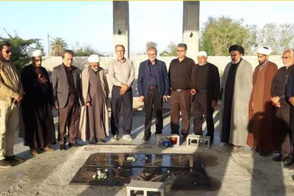 تازیان میزبان مسئولان در منزل شهید کیانوش حیدری